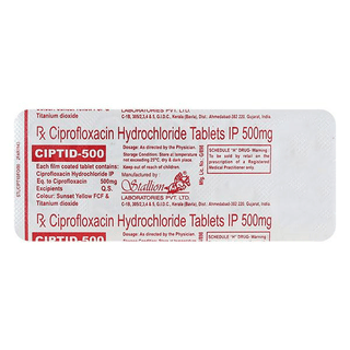 Ciptid 500 Mg Tablet 10