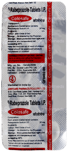 Colosafe 20 Mg Tablet 10 Colosafe 20 Mg Tablet 10