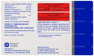 Telsar Chm 50 Tablet 10