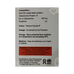 Cefonus 200 MG Tablet 10
