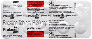 Prulastin 20Mg Tablet 10