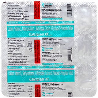 Calcigiant Xt Tablet 15