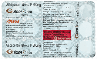 Gabapax 300 Tablet 15