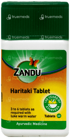 Zandu Haritaki Tablet 40 Zandu Haritaki Tablet 40