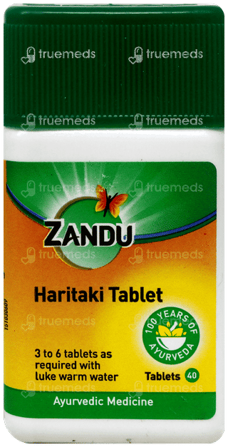 Zandu Haritaki Tablet 40