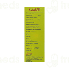 Clavlab 200/28.5 MG Oral Suspension 30 ML