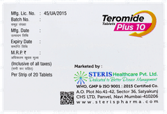 Teromide Plus 10 Tablet 20