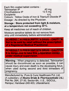Telmijub Ch 40 Tablet 15