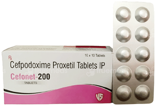 Cefonet 200 Mg Tablet 10