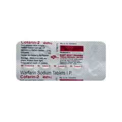 Cofarin 2 Mg Tablet 10 Cofarin 2 Mg Tablet 10