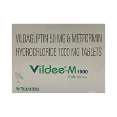 Vildee M 1000 Tablet 15 Vildee M 1000 Tablet 15