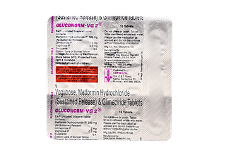 Gluconorm Vg 2/500/0.2 MG Tablet Sr 15