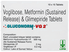 Gluconorm Vg 2 Tablet 15