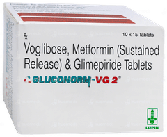 Gluconorm Vg 2 Tablet 15