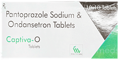 Captiva O 40/4 Mg Tablet 10 Captiva O 40/4 Mg Tablet 10