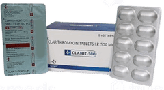 Clanit 500 Mg Tablet 10