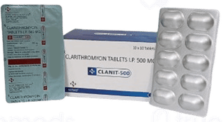 Clanit 500 Mg Tablet 10