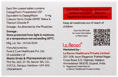 Dapahenz 5 Tablet 15 Dapahenz 5 Tablet 15