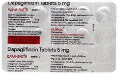 Dapahenz 5 Tablet 15 Dapahenz 5 Tablet 15
