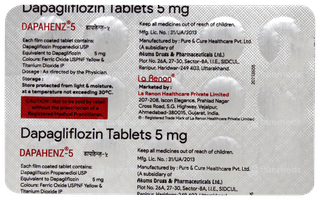 Dapahenz 5 Tablet 15