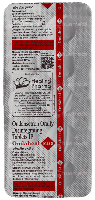 Ondaheal Md 8 Tablet 10
