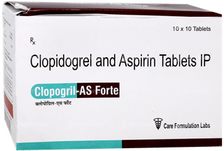 Clopogril As Forte Tablet 10