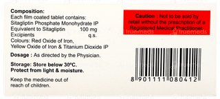 Sitamax 100mg Tablet 10