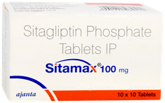 Sitamax 100mg Tablet 10 Sitamax 100mg Tablet 10
