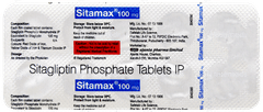 Sitamax 100mg Tablet 10 Sitamax 100mg Tablet 10