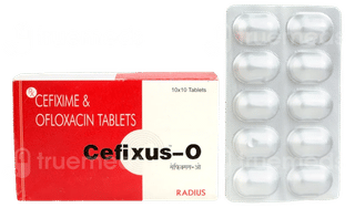 Cefixus O 200/200 Mg Tablet 10
