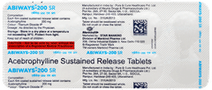 Abiways 200 Sr Tablet 10