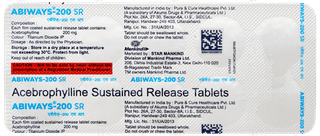 Abiways 200 Sr Tablet 10