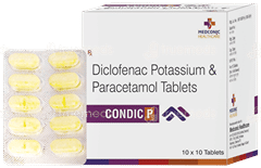 Condic P 50/325 Mg Tablet 10