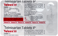 Telzox 20 Tablet 15 Telzox 20 Tablet 15