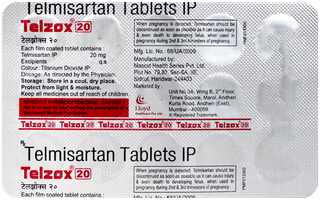 Telzox 20 Tablet 15