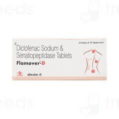 Flamover D 50/10 MG Tablet 10 Flamover D 50/10 MG Tablet 10