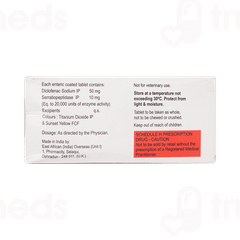 Flamover D 50/10 MG Tablet 10 Flamover D 50/10 MG Tablet 10