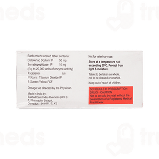 Flamover D 50/10 MG Tablet 10