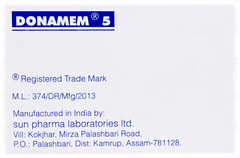 Donamem 5 Tablet 10 Donamem 5 Tablet 10
