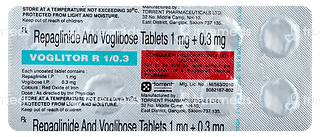 Voglitor R 1/0.3 MG Tablet 10