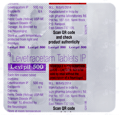 Levipil 500 Tablet 15