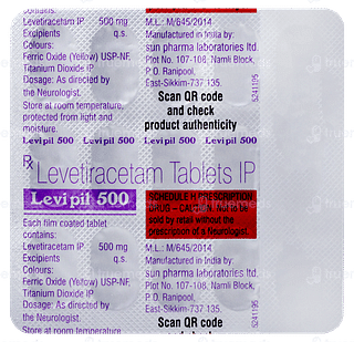 Levipil 500 Tablet 15