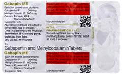 Gabapin Me Tablet 15