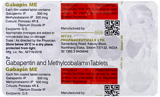 Gabapin Me Tablet 15