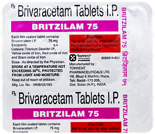 Britzilam 75 Tablet 15