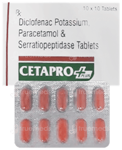 Cetapro Plus 50/325/10 Mg Tablet 10
