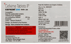 Cefkem 200 Tablet 10