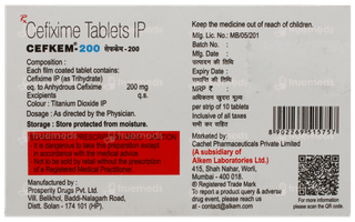 Cefkem 200 Tablet 10