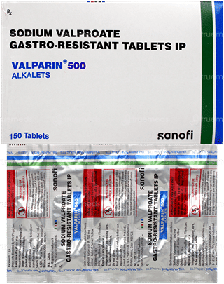 Valparin 500 Alkalets Tablet 15