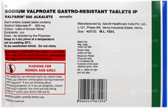 Valparin 500 Alkalets Tablet 15
